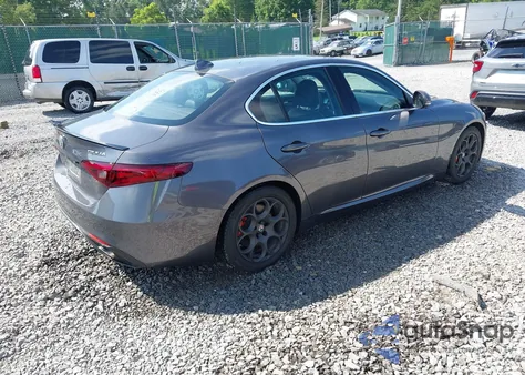 2017 Alfa Romeo Giulia Rwd from USA, damaged, VIN ZARFAEBN1H7545694